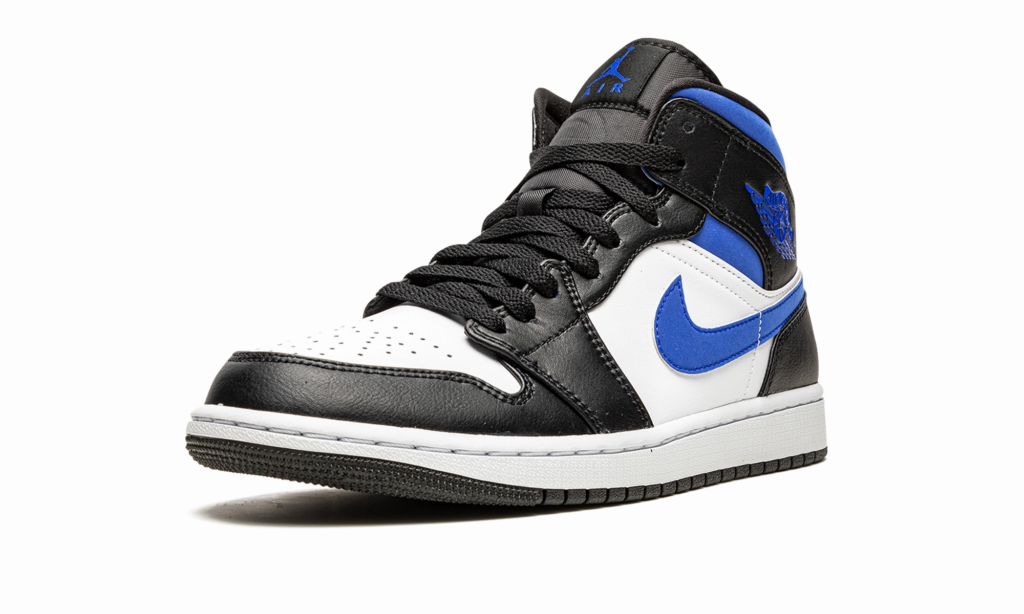 All Purpose Sophisticated Look Air Jordan 1 Mid "Racer Blue / Black / White"