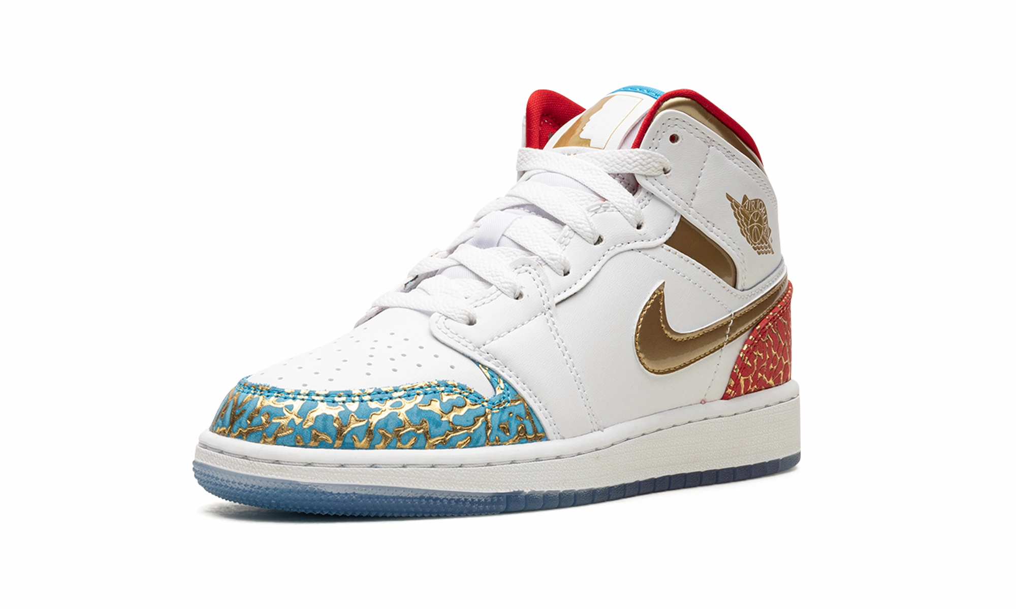 Air Jordan 1 Mid GS "UNC To Chicago" All Day Comfort