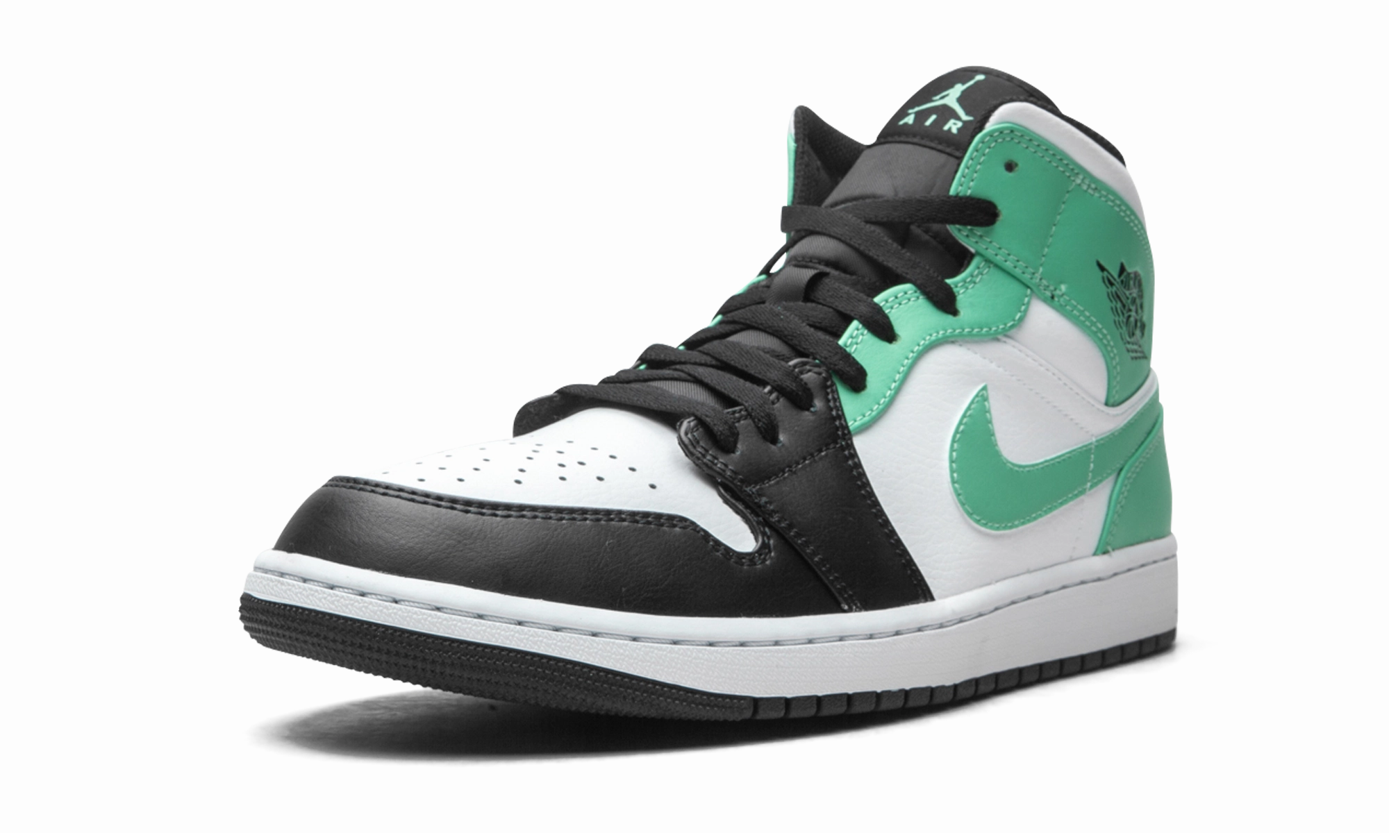 Comfort Wear All-around silhouette Air Jordan 1 Mid "Island Green"