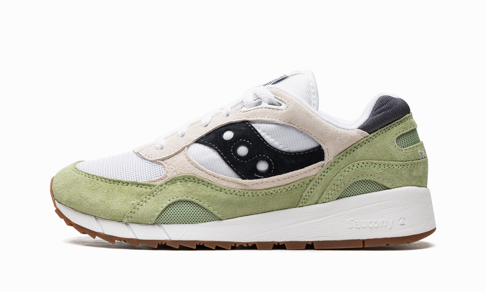 great flexibility hilly track running wear Men Shadow 6000 "White / Mint / Navy"