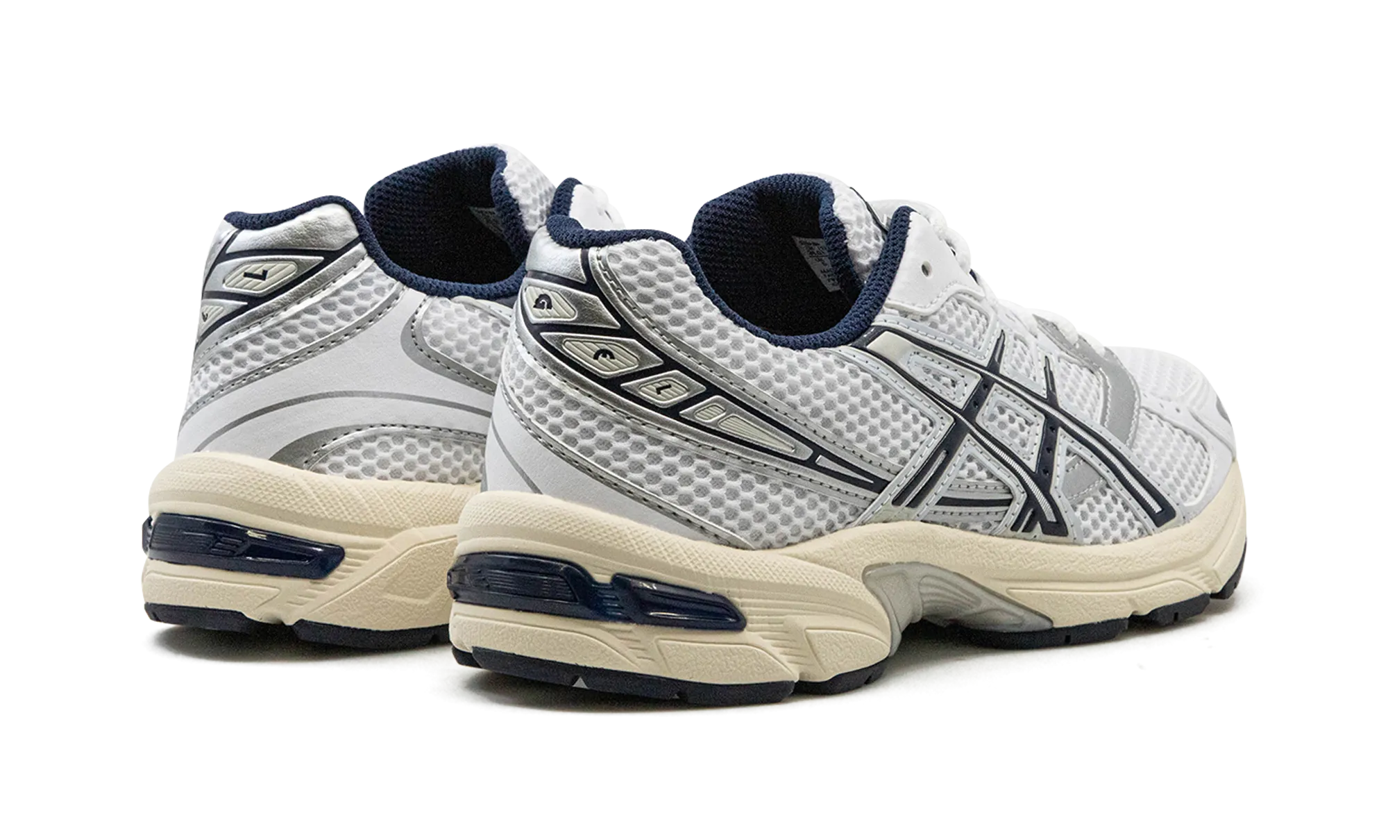 GEL-1130 WMNS "WHITE/MIDNIGHT" Mud - Resistant weight - lifting running shoes