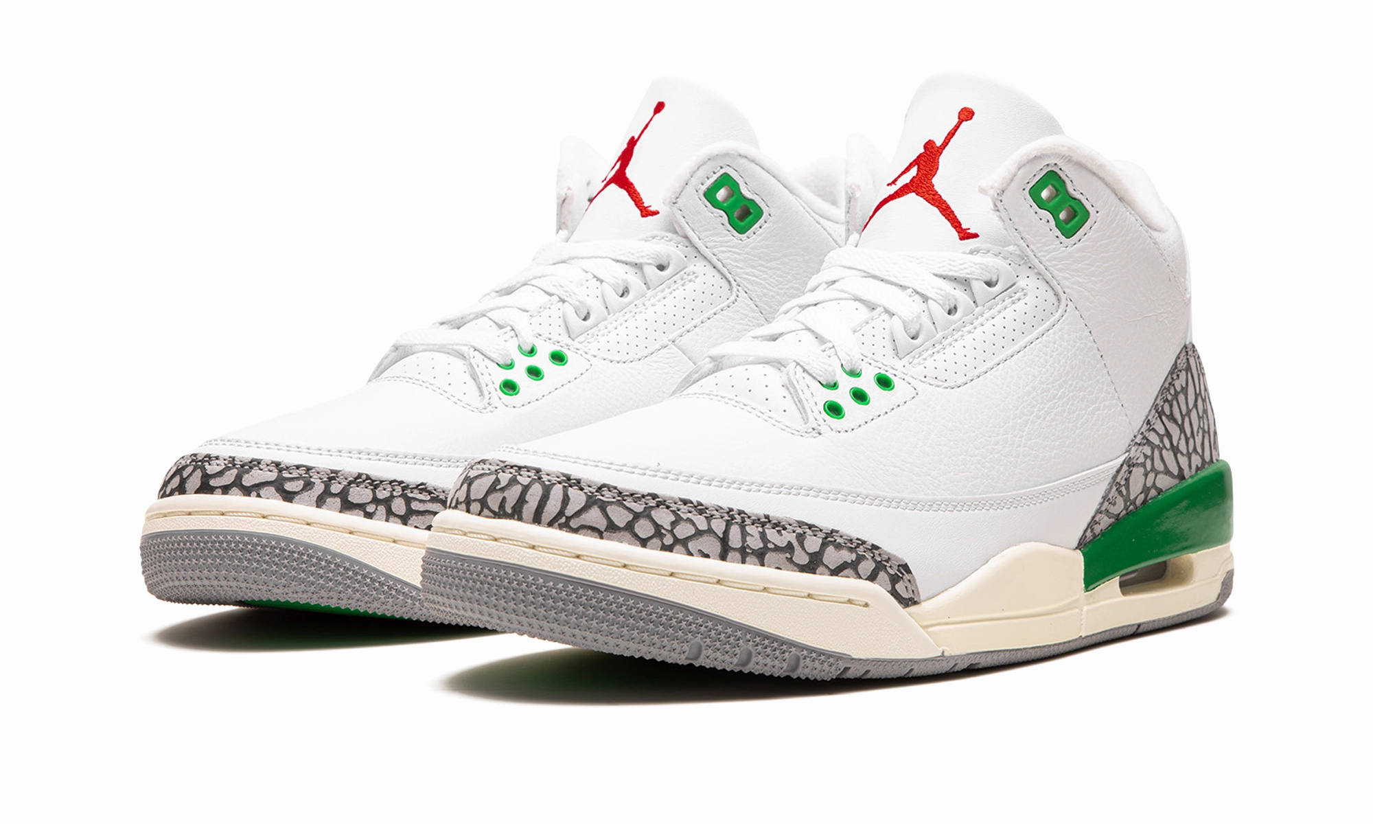 Multi-sport All-day Comfort AIR JORDAN 3 WMNS "Lucky Green"