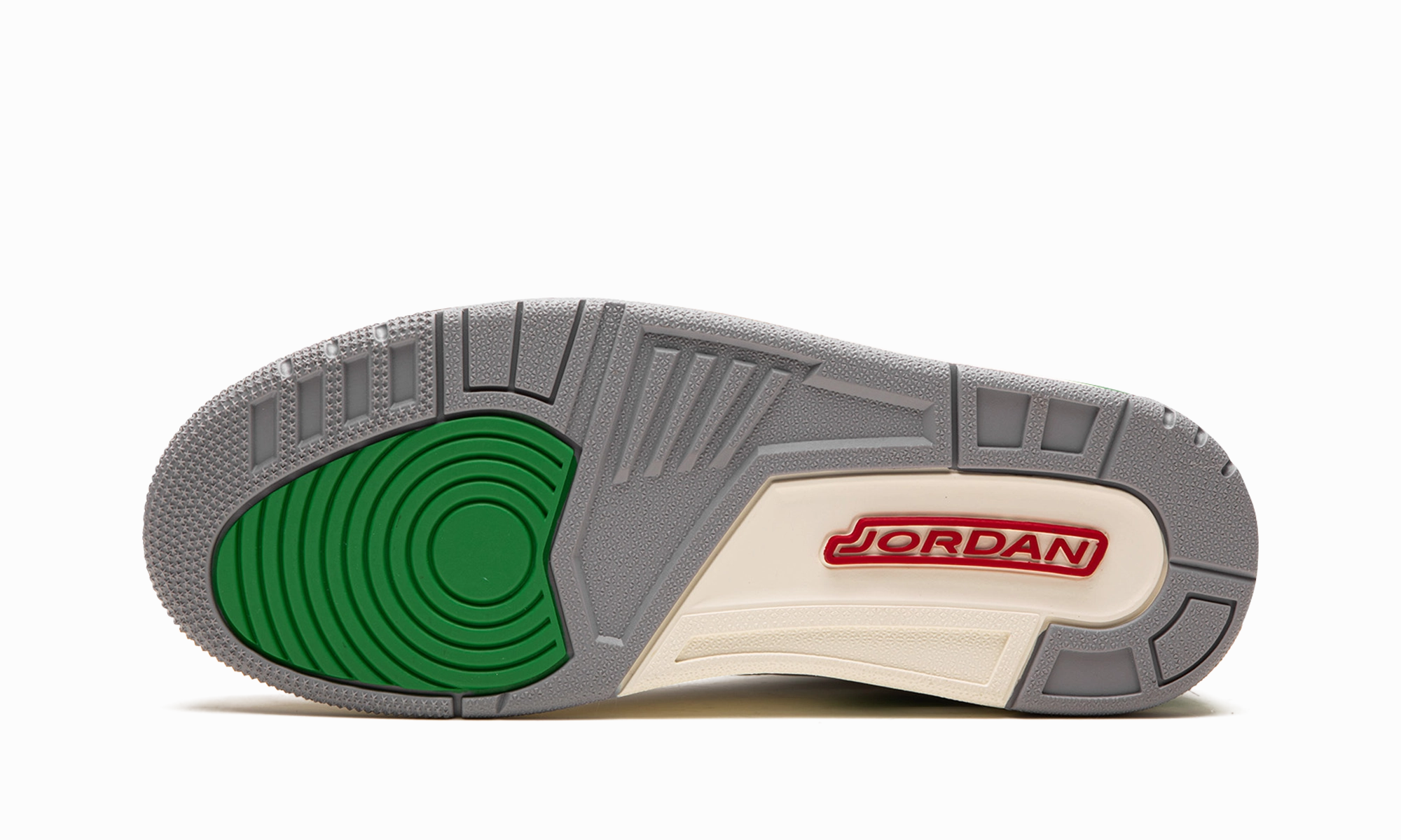 Contoured Sole AIR JORDAN 3 WMNS "Lucky Green"