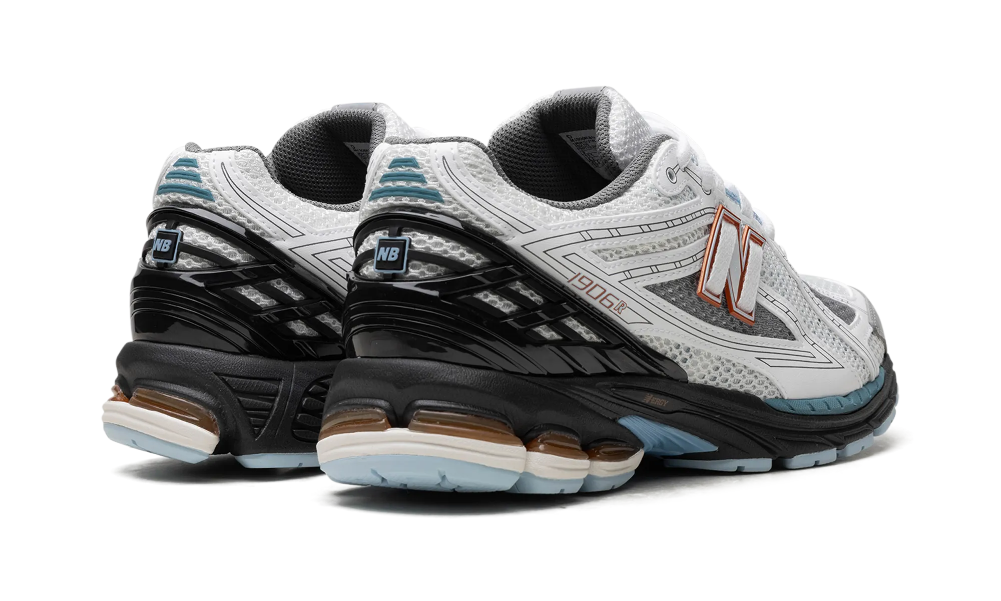 Fashionable Step Everyday Essential 1906R "White Black Copper"