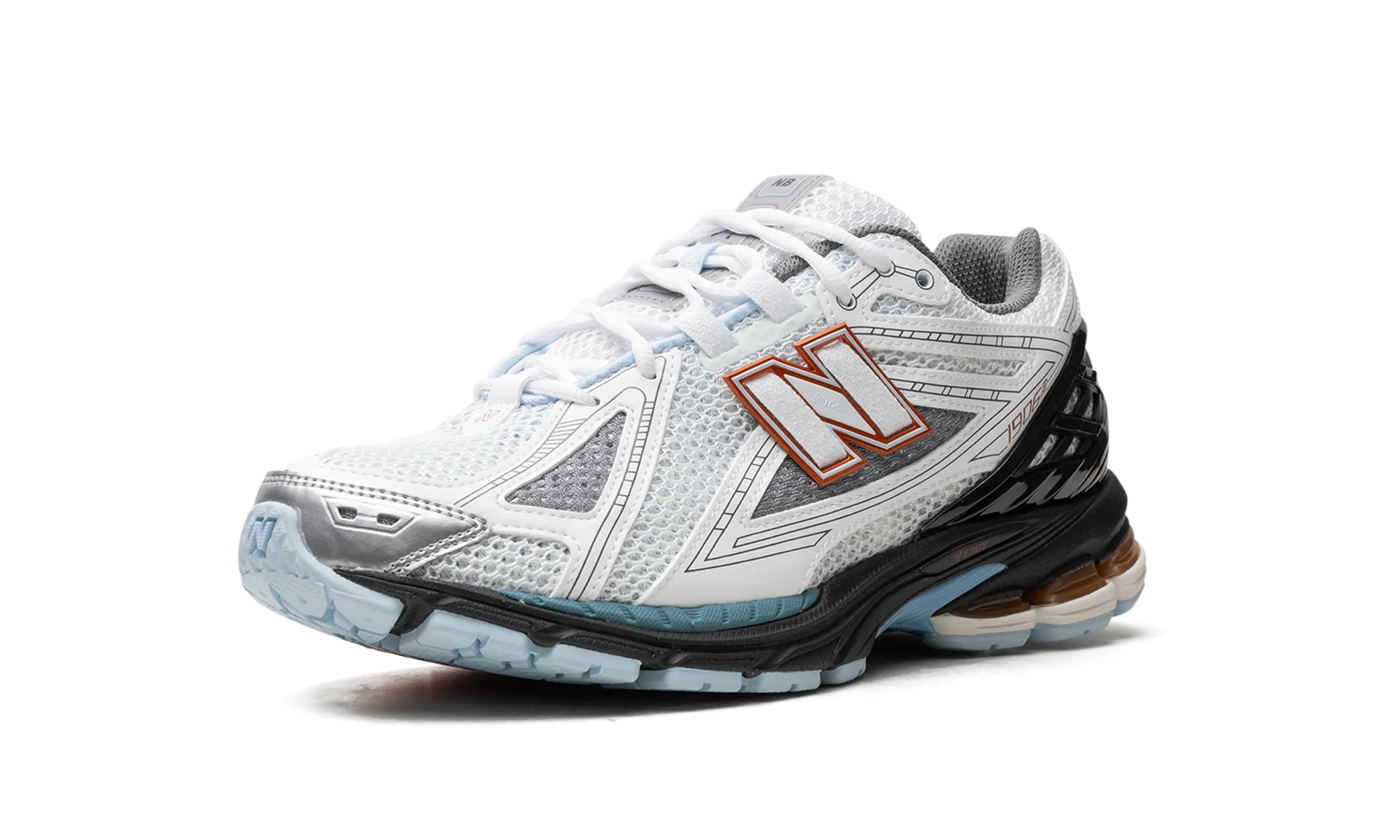 1906R "White Black Copper" Peach Soft Practical Style