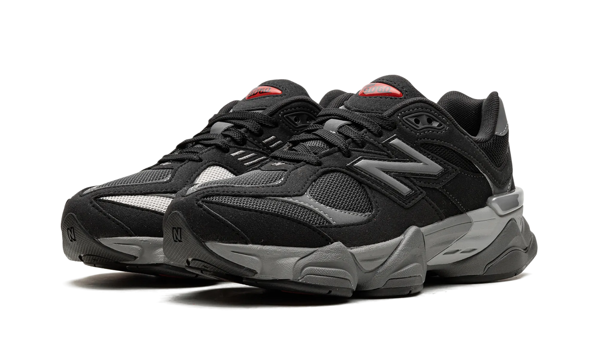 Easy On And Off narrow - toe box shoes 9060 Big Kid "Black Castlerock"