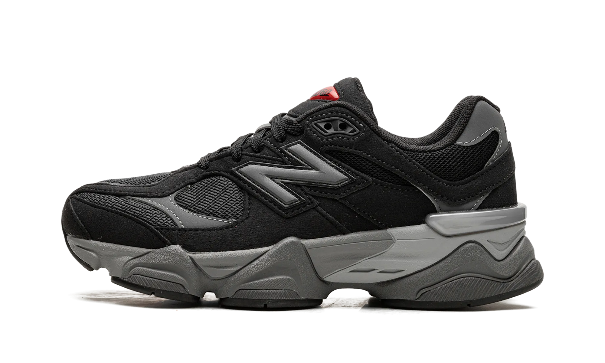 Snowy running traction low - heeled - feature shoes 9060 Big Kid "Black Castlerock"