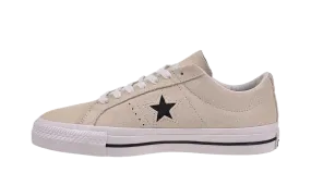 Running Inspired One Star Pro Suede Low Top "Egret-White-Black"