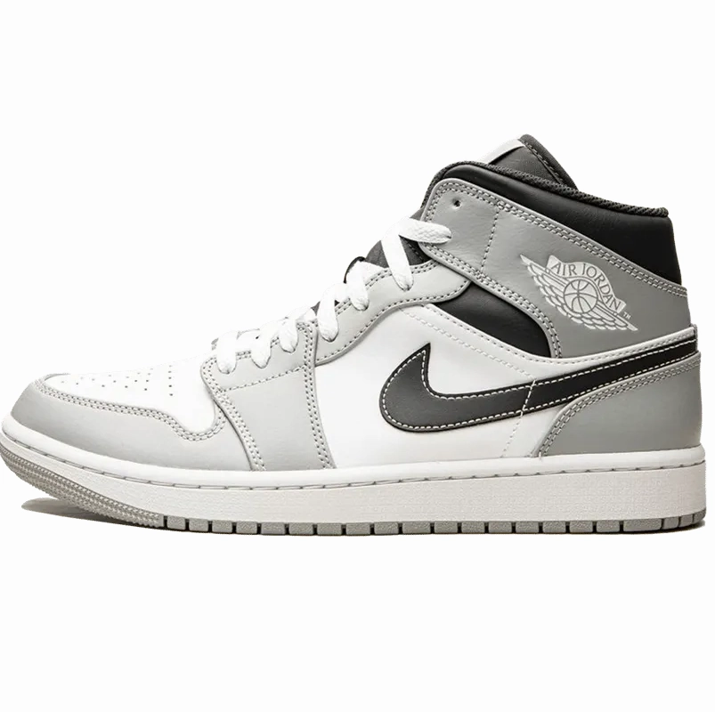 fitness inspiration Air Jordan 1 Mid Light Smoke Grey