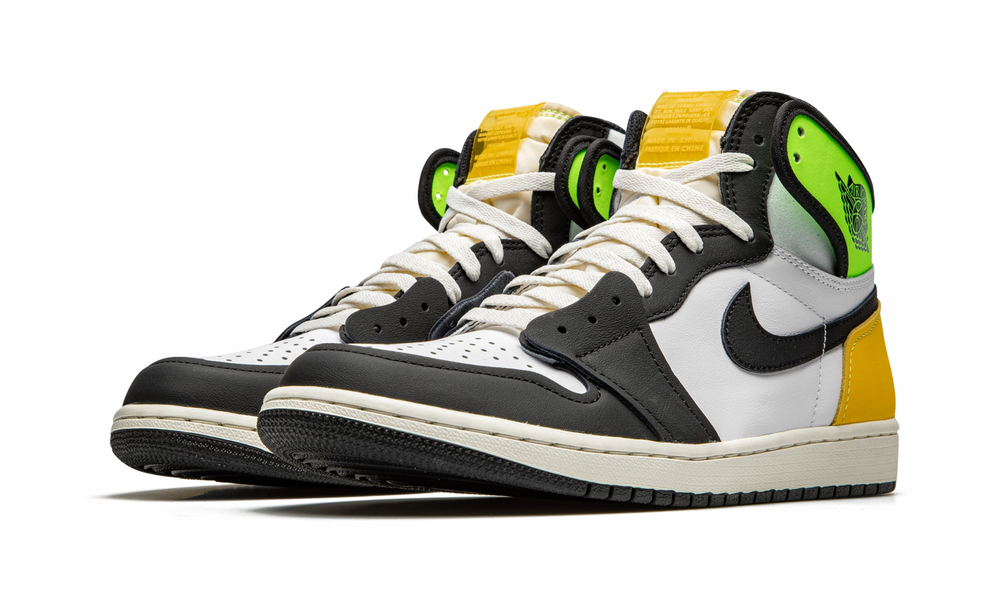 Air Jordan 1 Retro High OG "Volt Gold" Enhanced grip