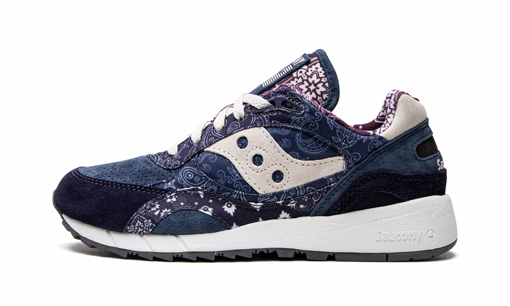 Shadow 6000 Paisley Foot Control elastic lacing shoes