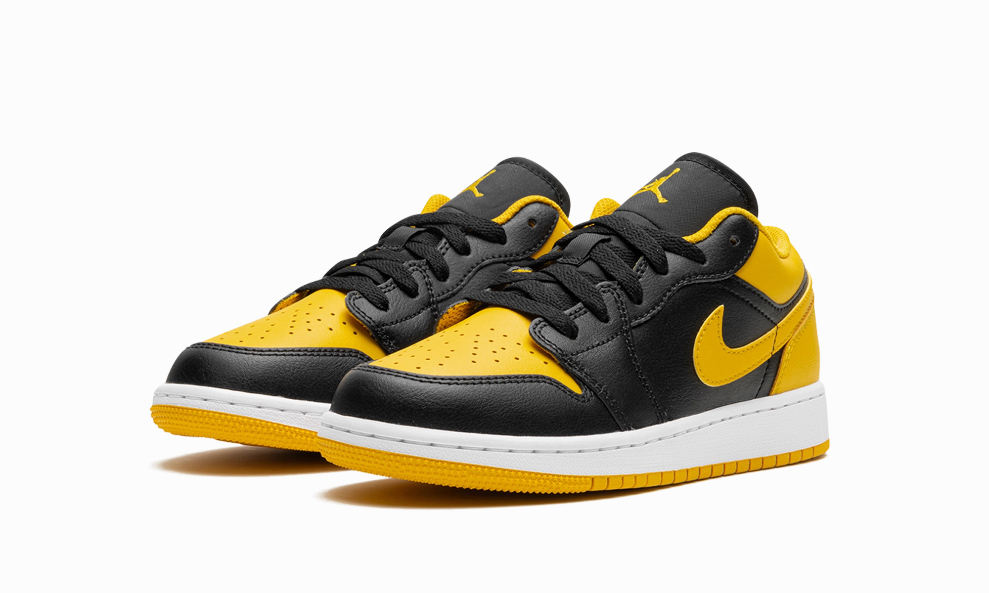 Supportive shock absorption Air Jordan 1 Low GS "YELLOW OCHRE"