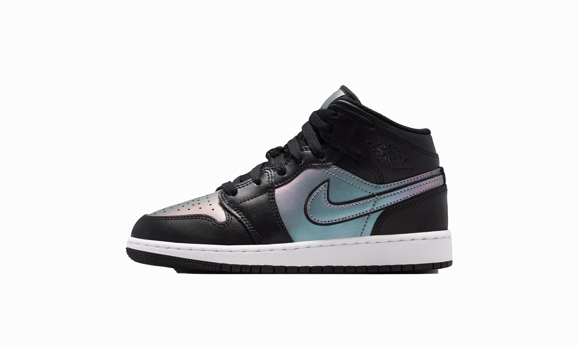 workout mode Air Jordan 1 Mid SE GS "Iridescent"