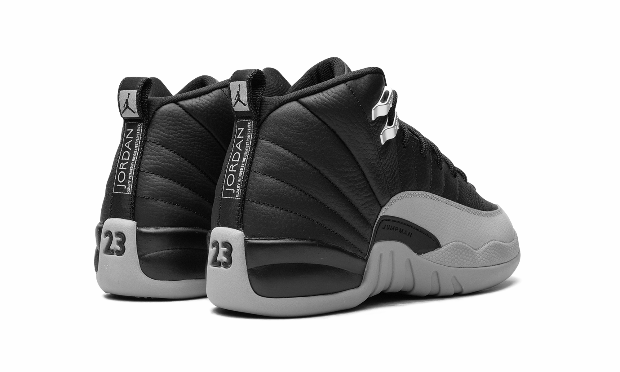 Air Jordan 12 Retro GS "Barons" mid-top shoes wet - weather