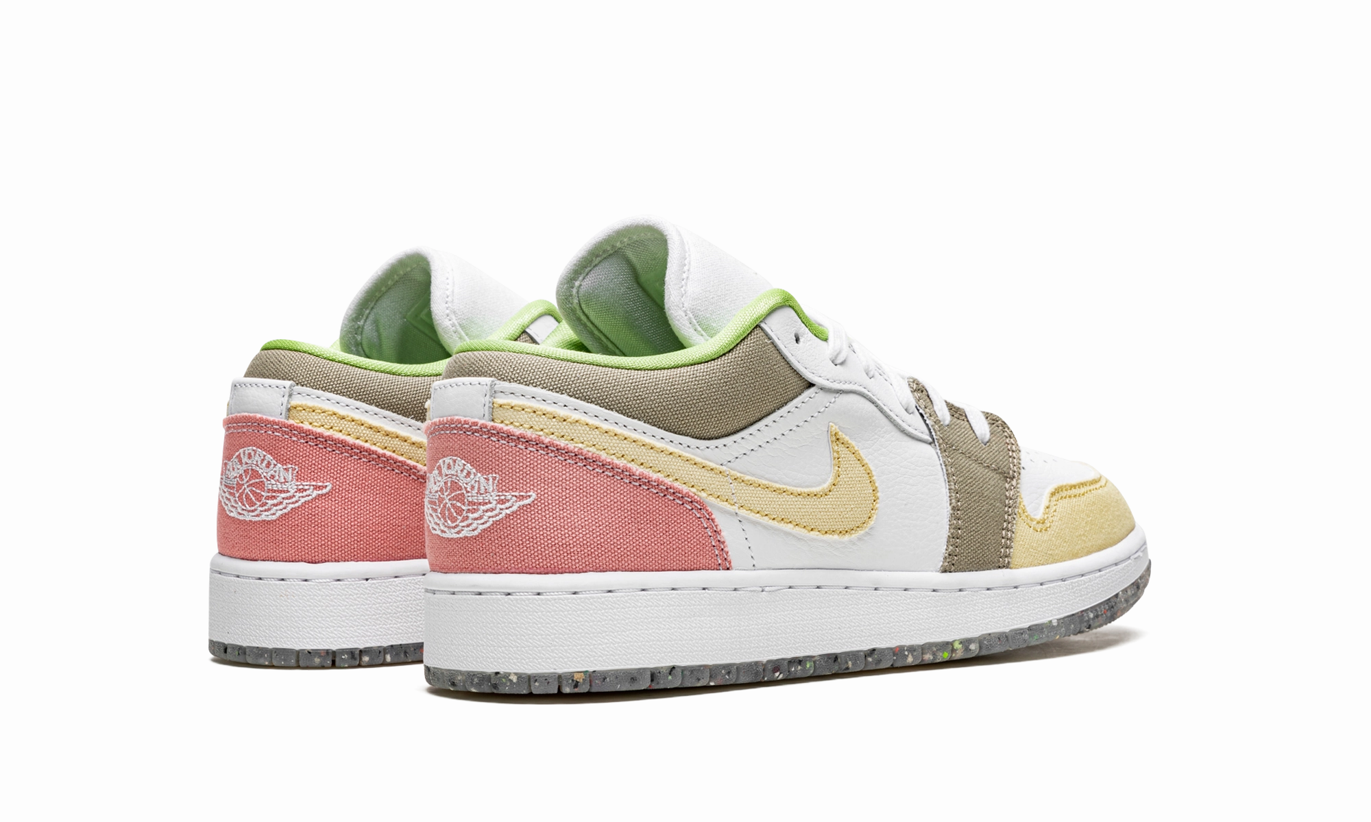 Timeless Support Air Jordan 1 Low GS "Multicolor Pastel Grind"