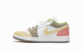 Air Jordan 1 Low GS "Multicolor Pastel Grind" City Ready