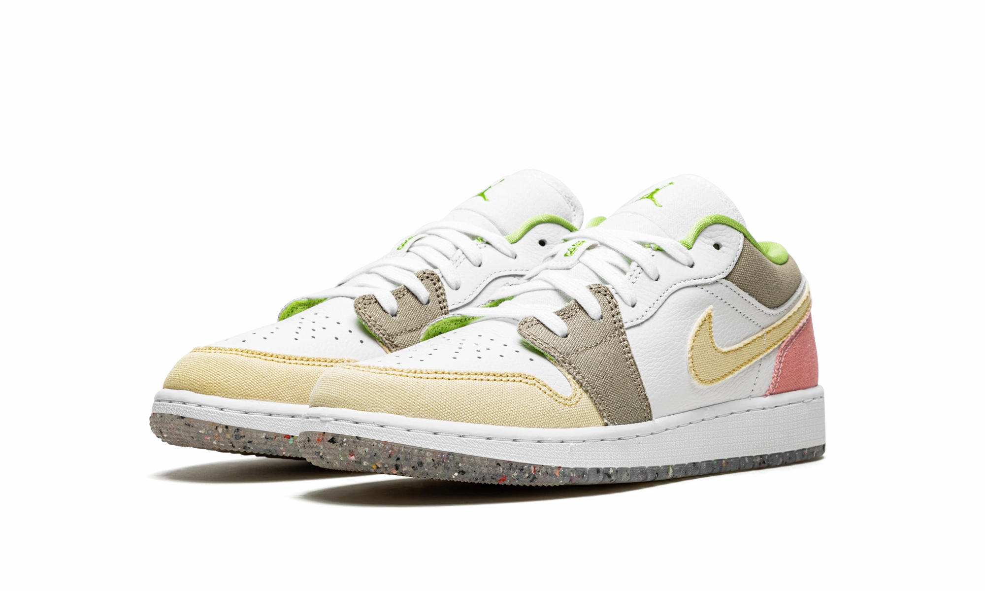 Air Jordan 1 Low GS "Multicolor Pastel Grind" Ready To Go