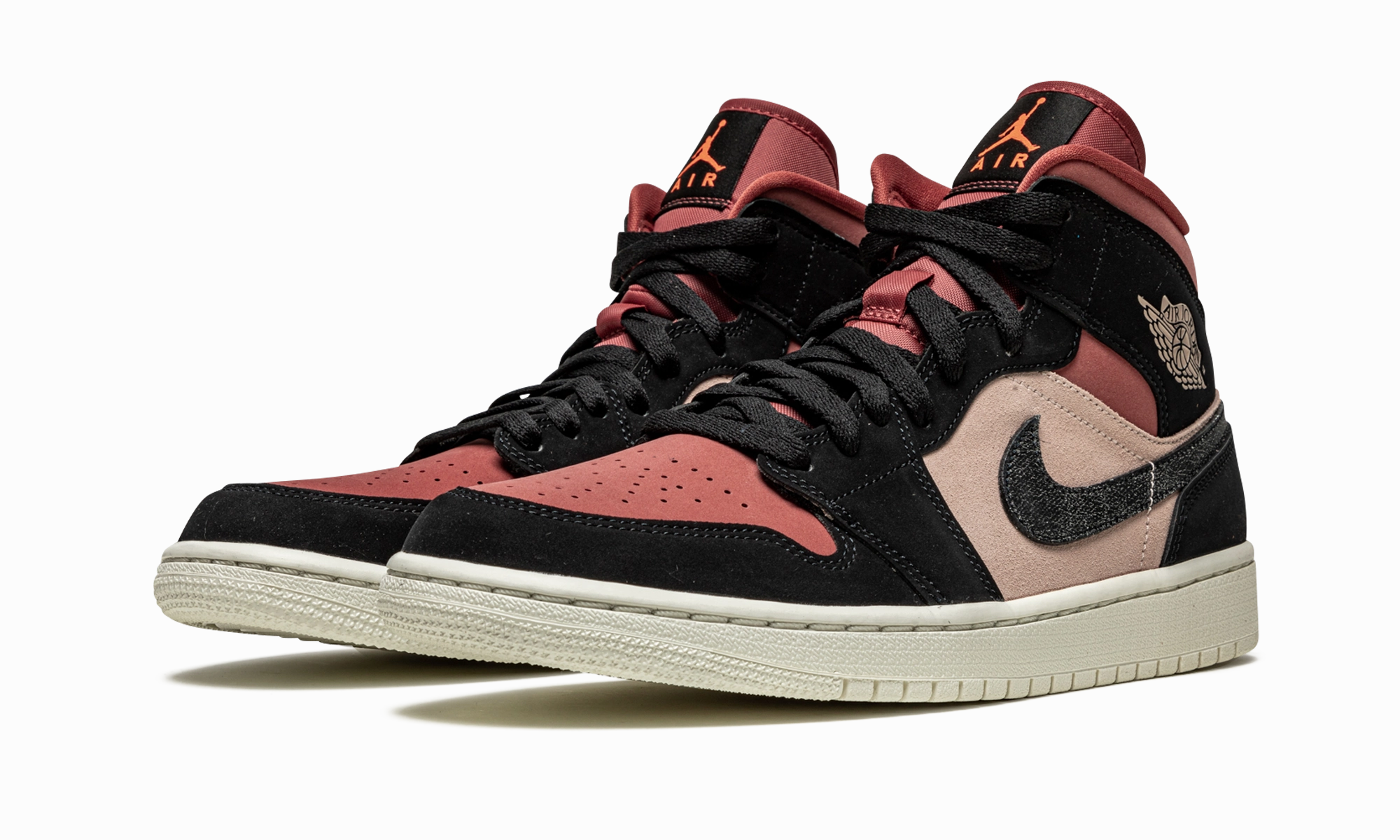 Distinctive cushioning AIR JORDAN 1 MID WMNS "Canyon Rust"