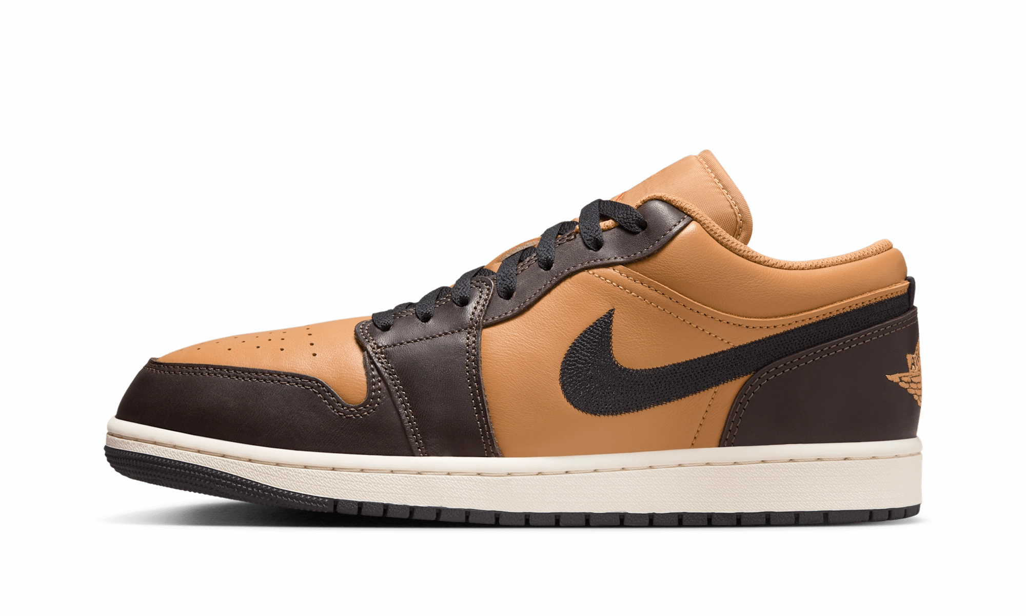 Urban cushioning Day Fit Jordan 1 Low SE "Flax Baroque Brown"