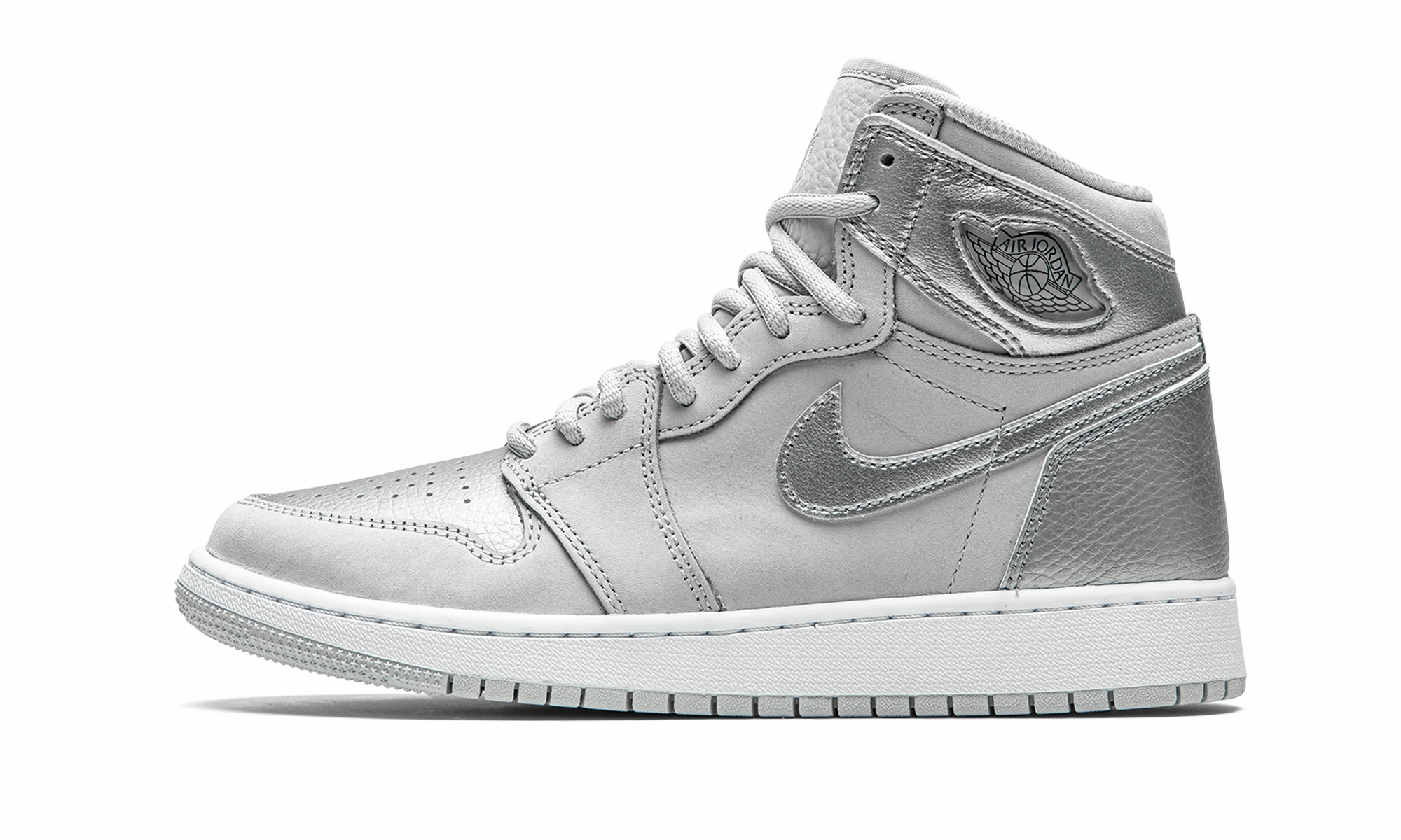 Maximum Cushioning Air Jordan 1 High OG GS "Co.JP - Metallic Silver"
