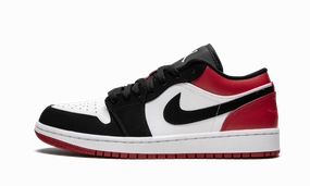 Air Jordan 1 Low "Black Toe" Step Cushion Urban Look