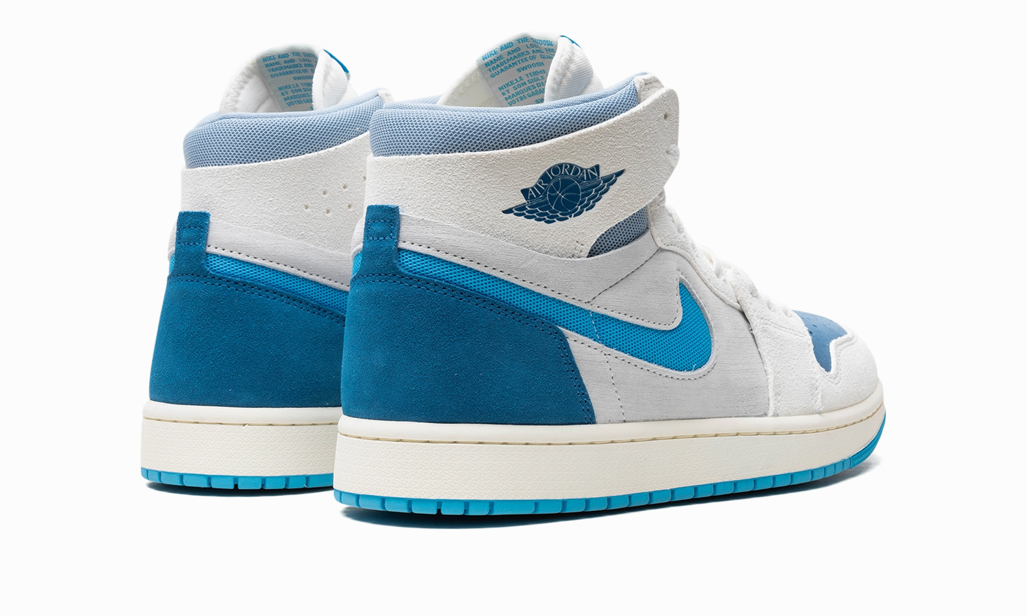 Air Jordan 1 High Zoom Air CMFT 2 "Dark Powder Blue" Sculpted comfort Cushioned arch