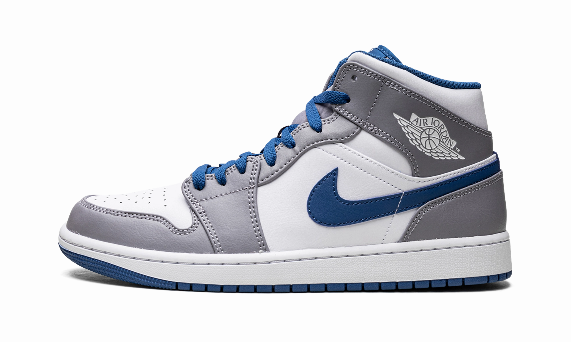 Travel Comfort Sleek Design Air Jordan 1 Mid "True Blue"