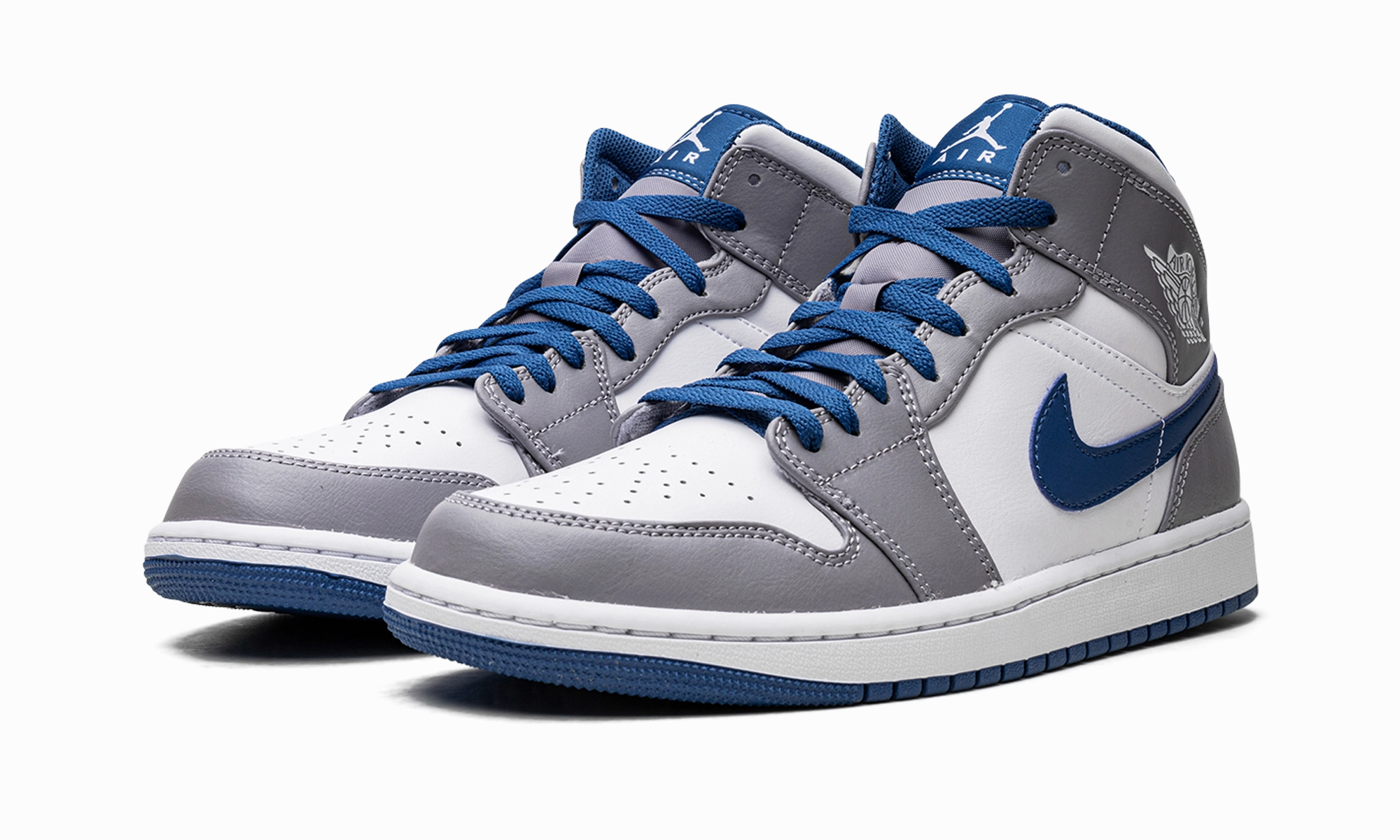 Air Jordan 1 Mid "True Blue" Air Cushion Energy Vibe