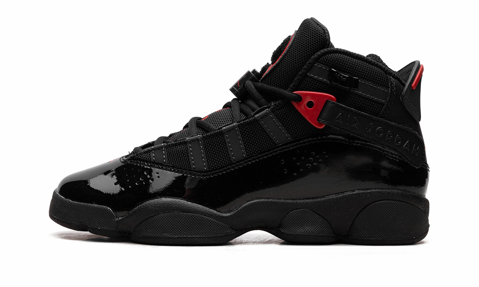 odor - control - technology - shoes triathlon running shoes Jordan 6 Rings GS "Black Varsity Red"