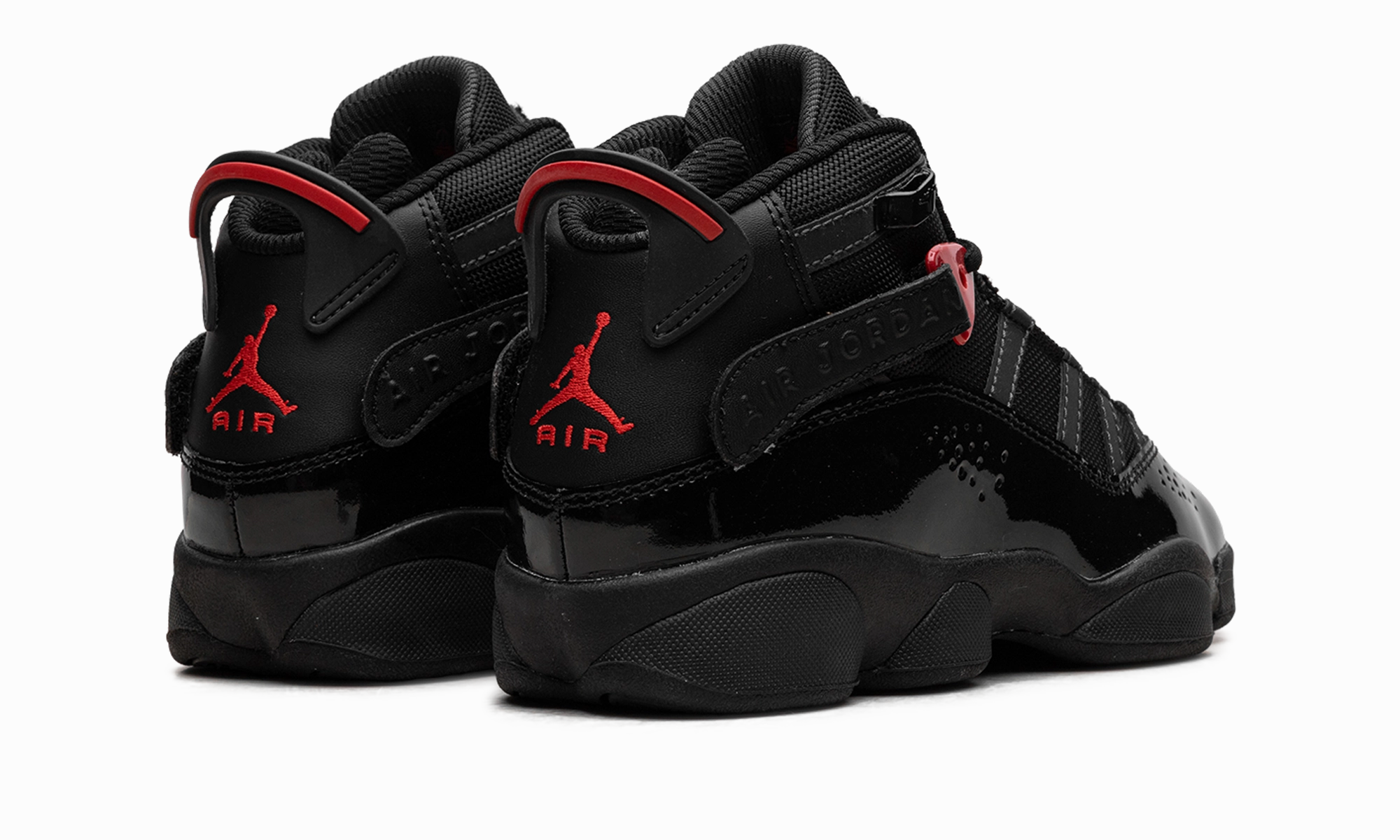Jordan 6 Rings GS "Black Varsity Red" workout running wear