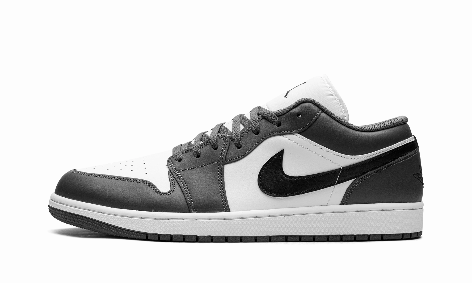 All-Season Wear Shape Hold Jordan 1 Low "Iron Grey"