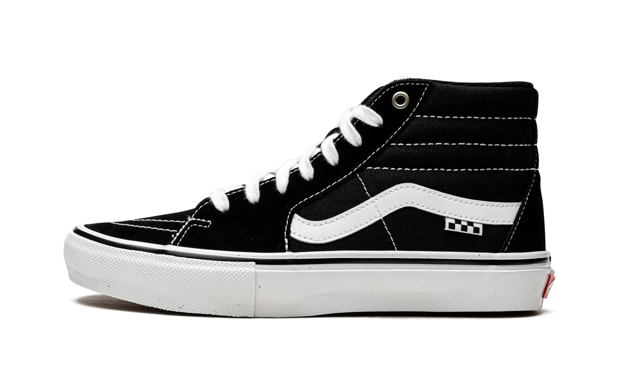 Skate Sk8-Hi "Black / White" View Stop Comfortable Fit Shoes