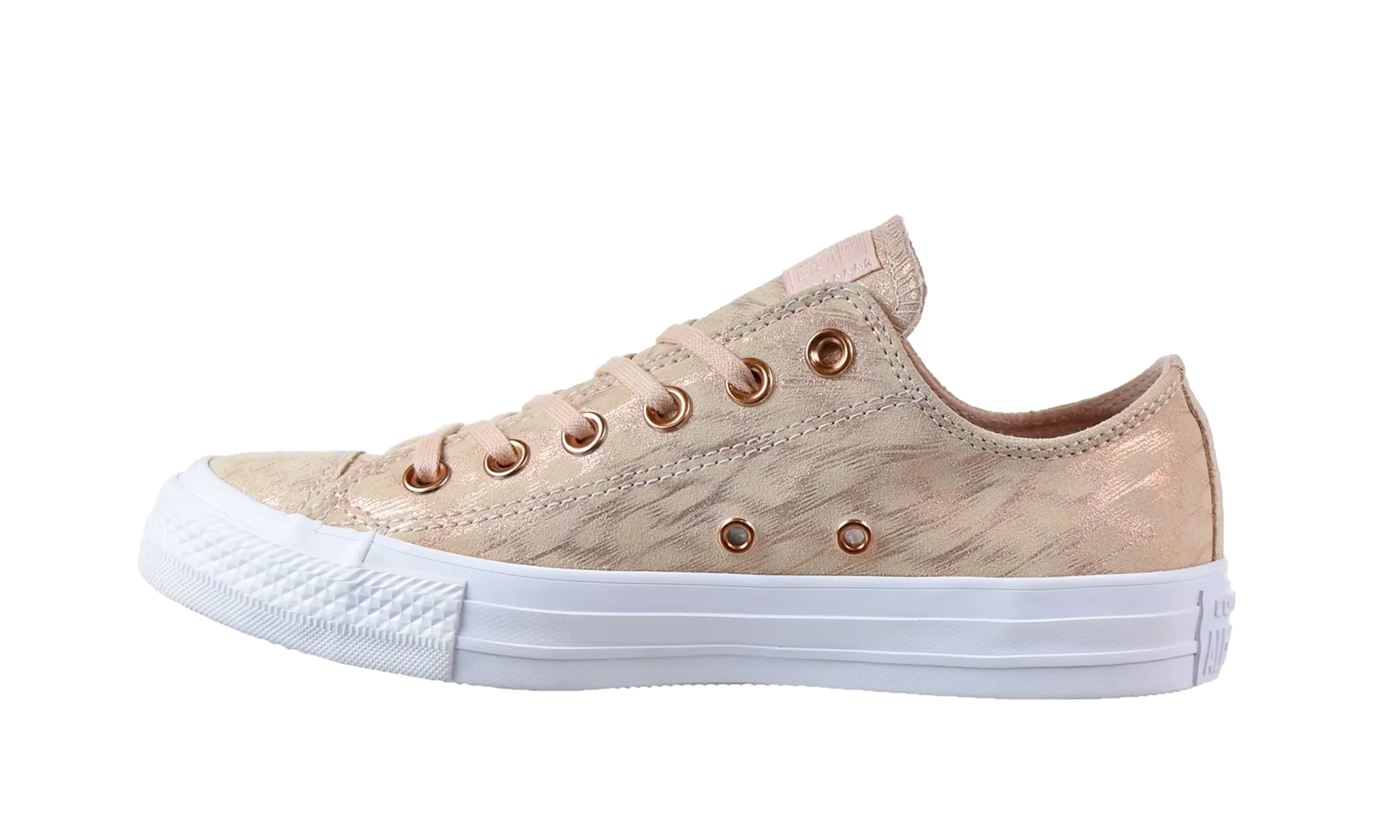 Chuck Taylor All Star Ox WMNS "Dust Pink/White" Practical Design Trendy Daily