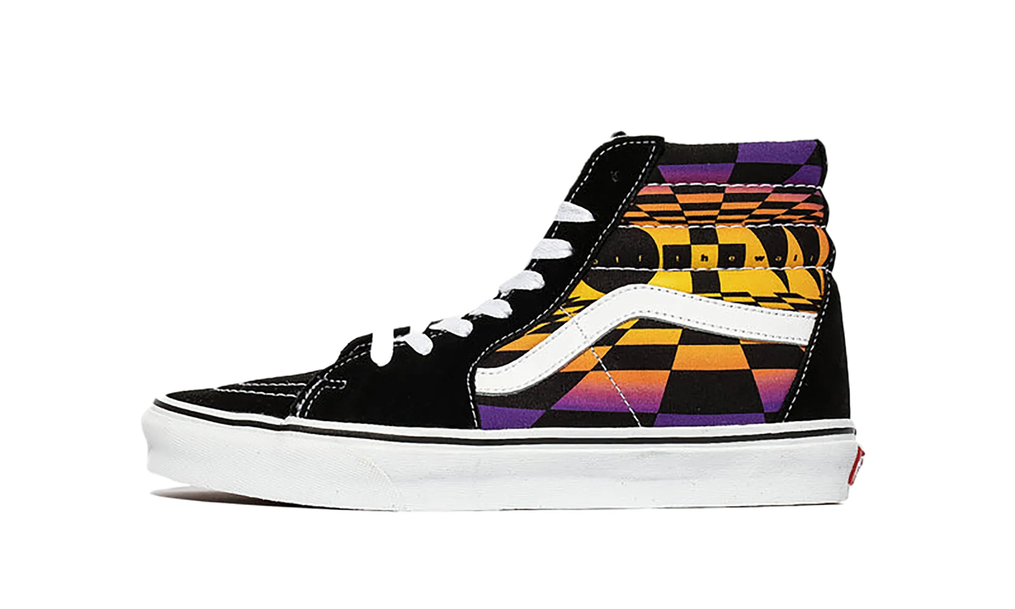 Root Hike Sk8 Hi "Graphic Check"
