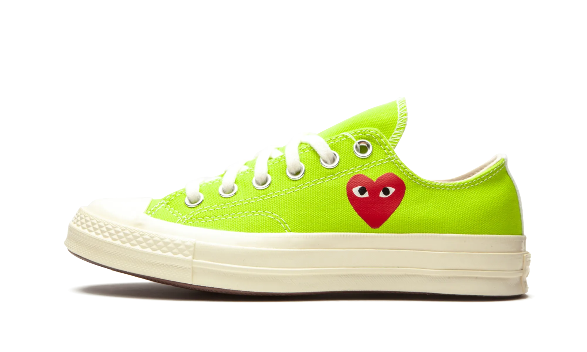 Sunset Jog Cozy Support Chuck 70 CDG OX AC "Bright Green"