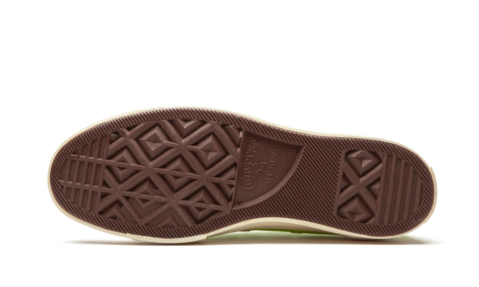 Long Travel Cafe Style Chuck 70 CDG OX AC "Bright Green"