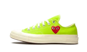 Sunset Jog Cozy Support Chuck 70 CDG OX AC "Bright Green"