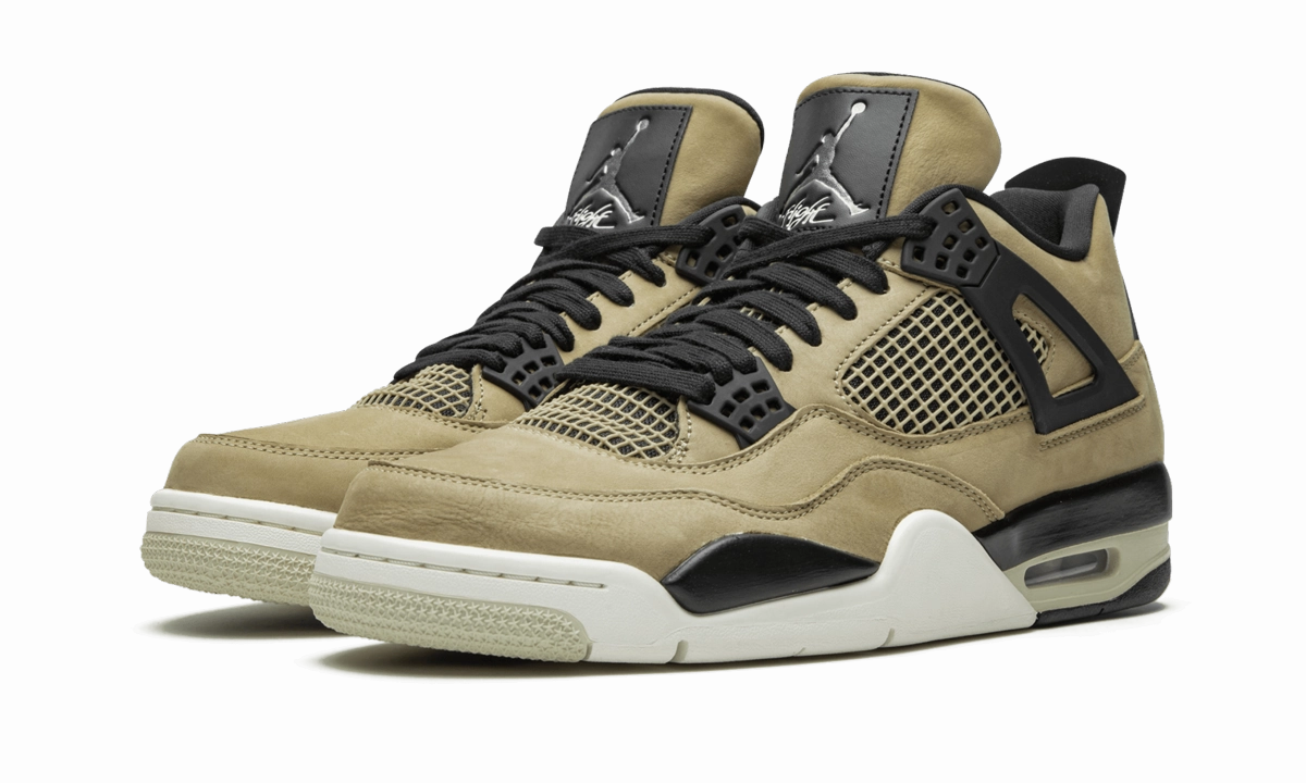 Flexible Fabric Air Jordan 4 WMNS "Mushroom"
