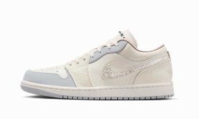 Dynamic Movement Sophisticated Look Air Jordan 1 Low WMNS "Sail Soft Pearl"