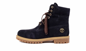 Quick Comfort Active Comfort Heritage 6 Inch Lace Up Waterproof "Dark Blue Suede"