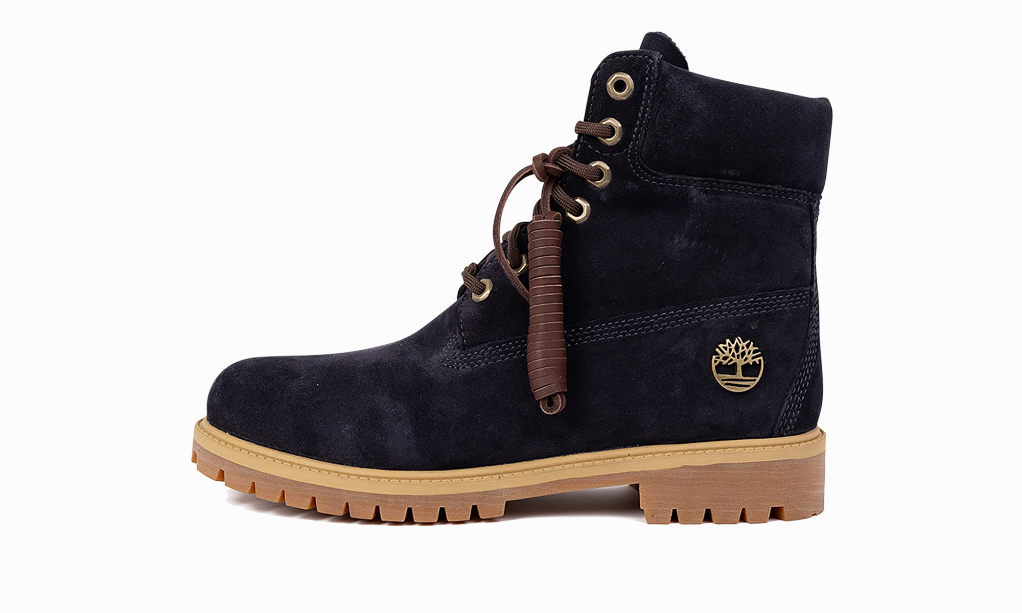 Heritage 6 Inch Lace Up Waterproof "Dark Blue Suede" Travel purpose Wind Barrier