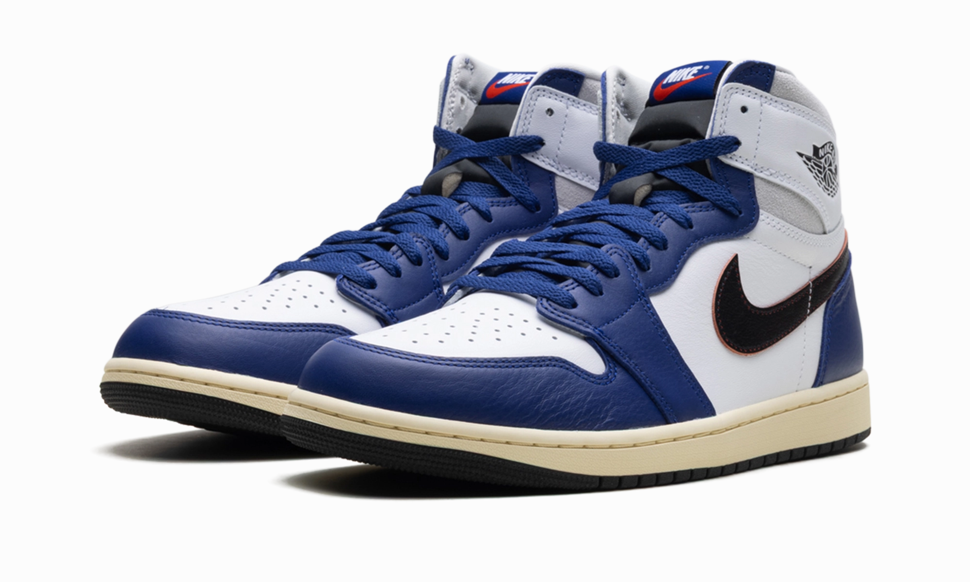 Air Jordan 1 High OG Rare Air "Deep Royal Blue" Neutral Colors Durable Material