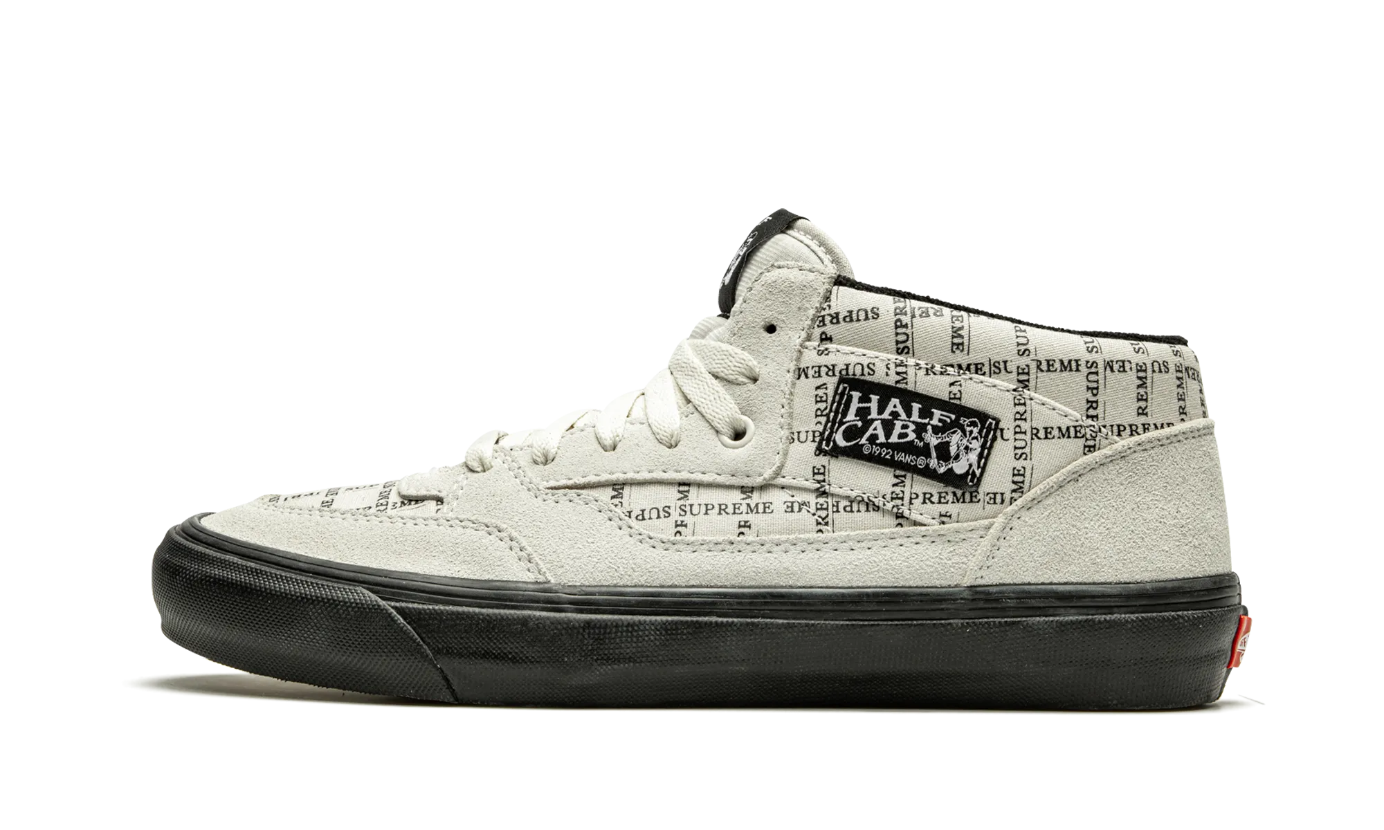 Star Step Travel Snap Half Cab Pro Supreme "Supreme - Grid Logo - White"
