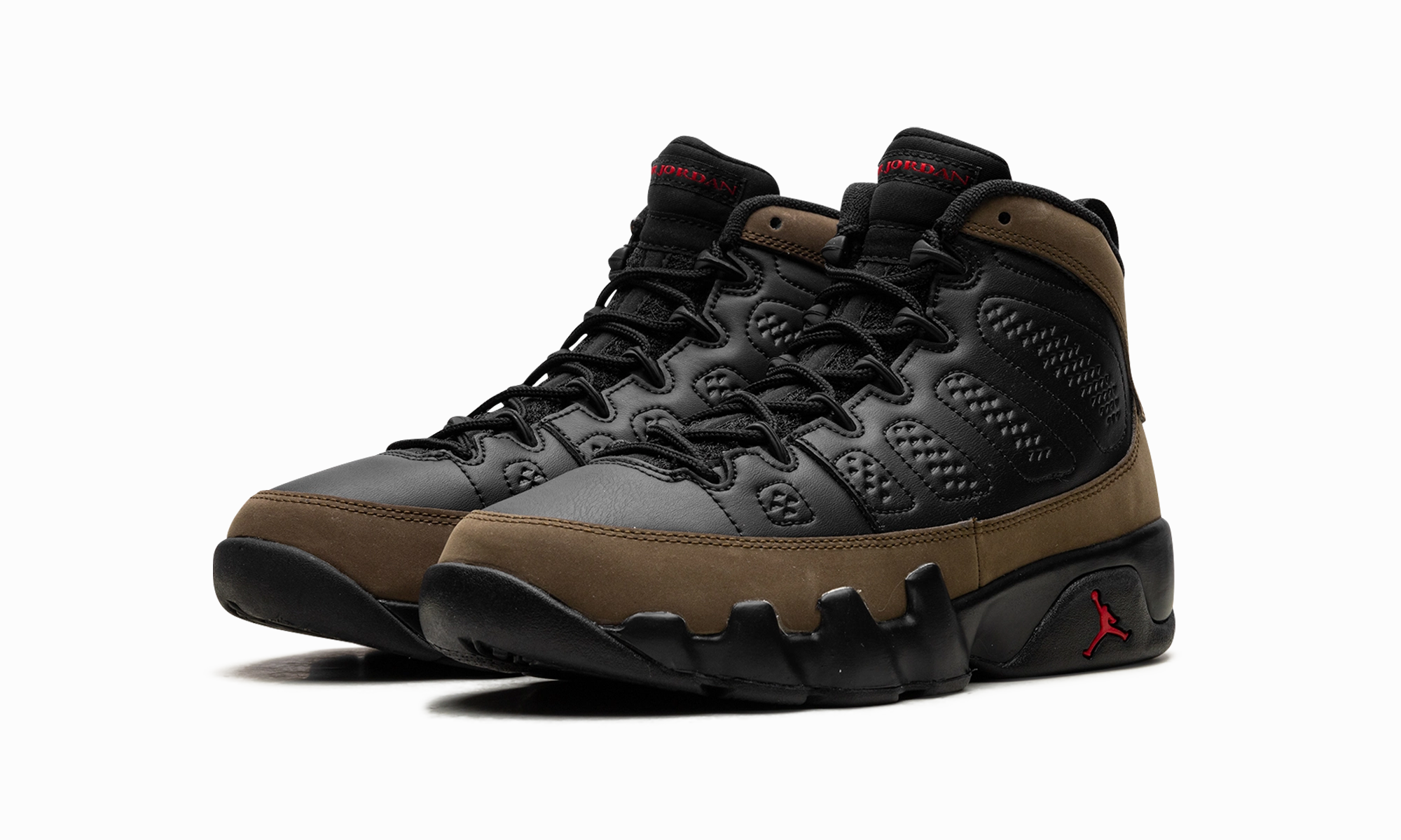 running in parks experienced runner shoes Air Jordan 9 GS "Olive 2024"
