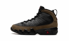 velcro - design shoes Air Jordan 9 GS "Olive 2024"
