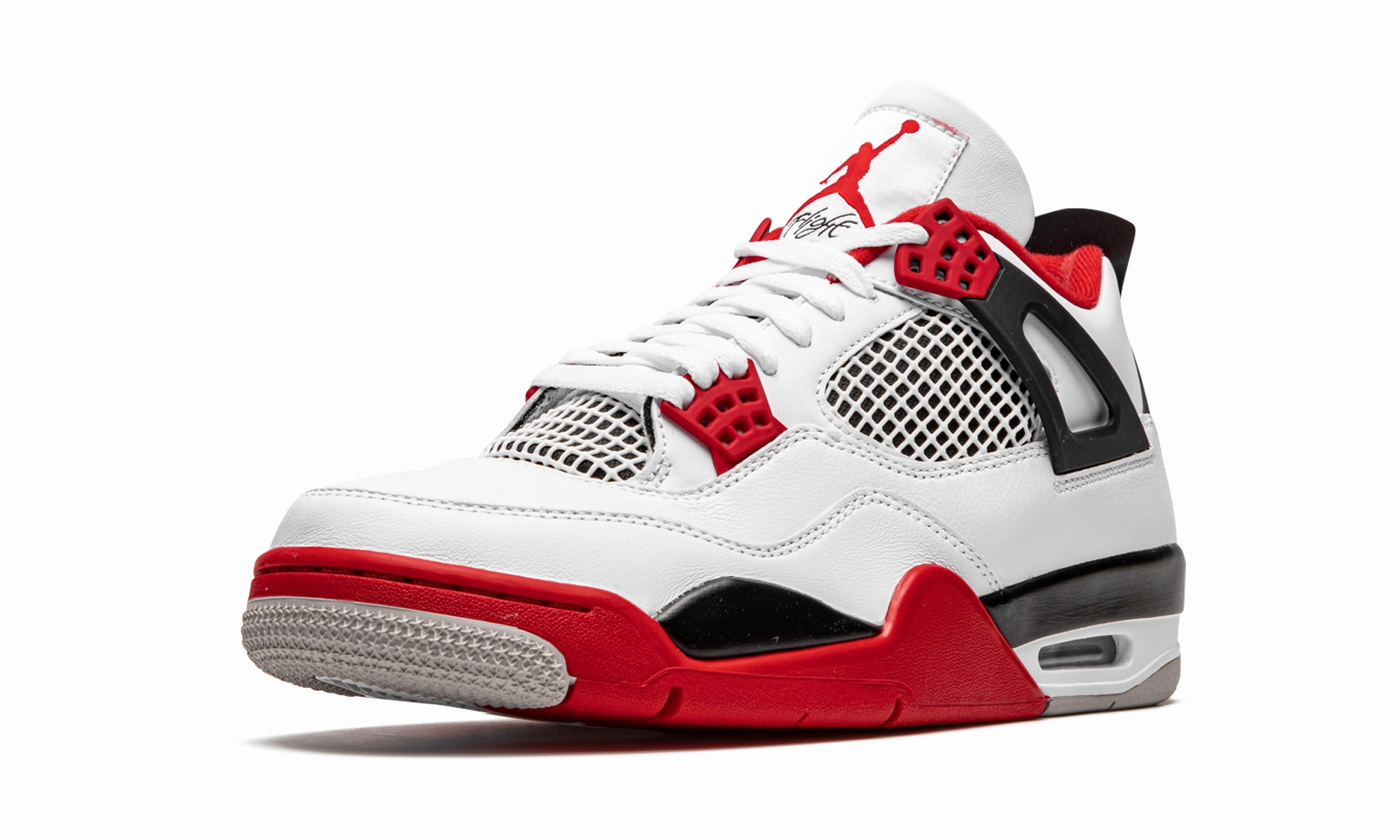 Air Jordan 4 Retro "Fire Red 2020" Casual grip