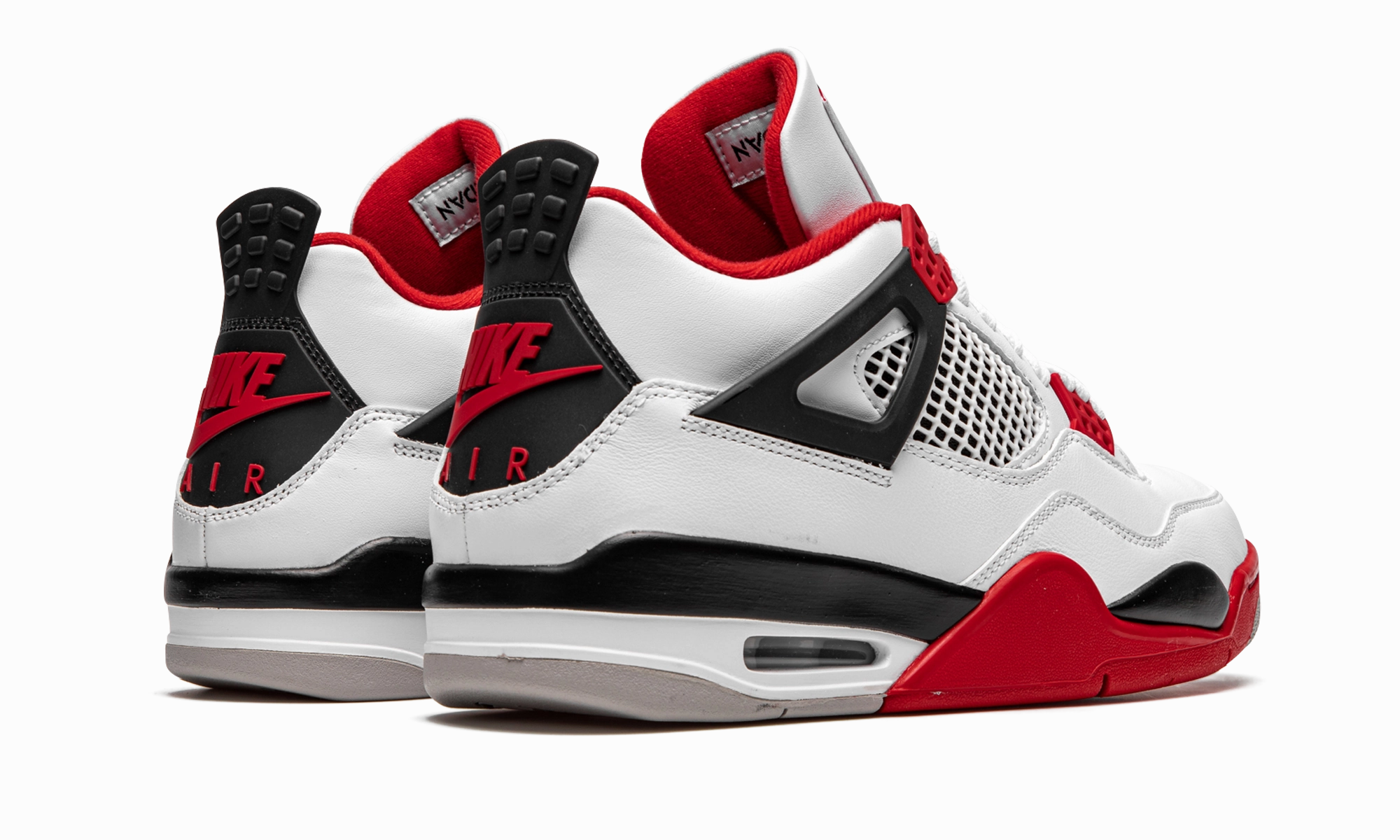 Air Jordan 4 Retro "Fire Red 2020" Stylish Sole