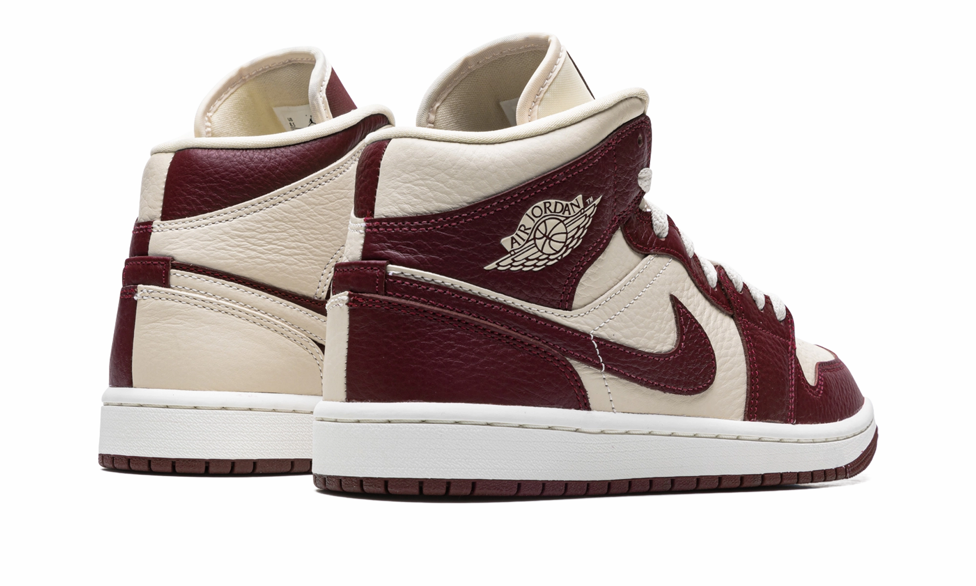 AIR JORDAN 1 WMNS "Split Cherrywood Red" Reliable stability