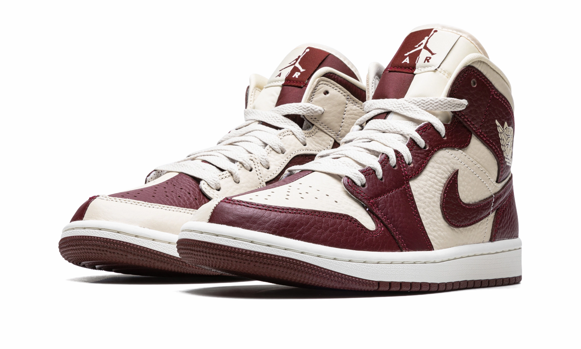 AIR JORDAN 1 WMNS "Split Cherrywood Red" Effortless Glide