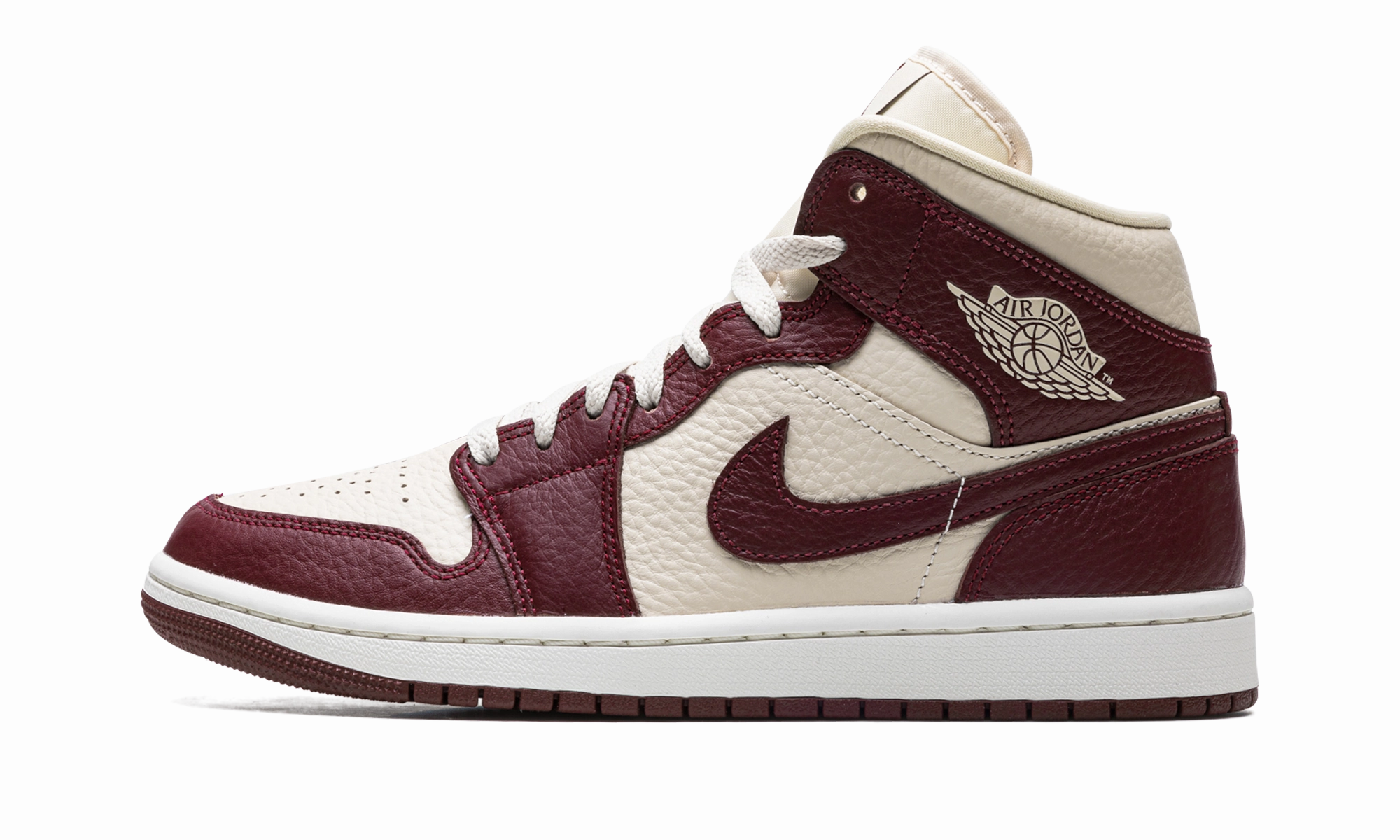 AIR JORDAN 1 WMNS "Split Cherrywood Red" Casual Edge